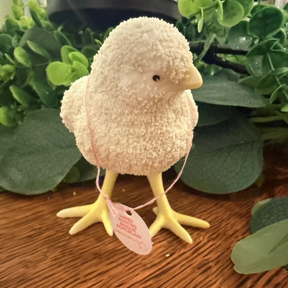 Department 56 Easter Chick‎ 1995 Vintage Spring Animal Figurine Tagged